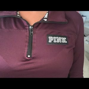 Work out quarter zip